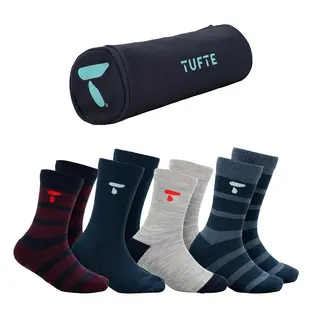 Sokkepakke til barn Tufte Merino Pack Kid 4 pk. 113