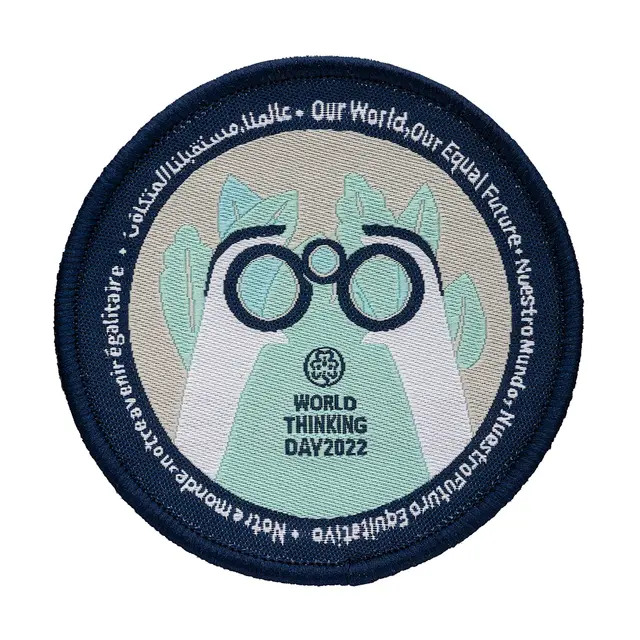 Tenkedagsmerke 2022 WAGGGS World Thinking Day Badge 2022 