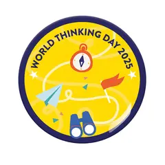 Tenkedagspins 2025 WAGGGS World Thinking Day Pin 2025